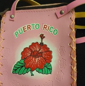 Leather hand made Puerto Rico purse